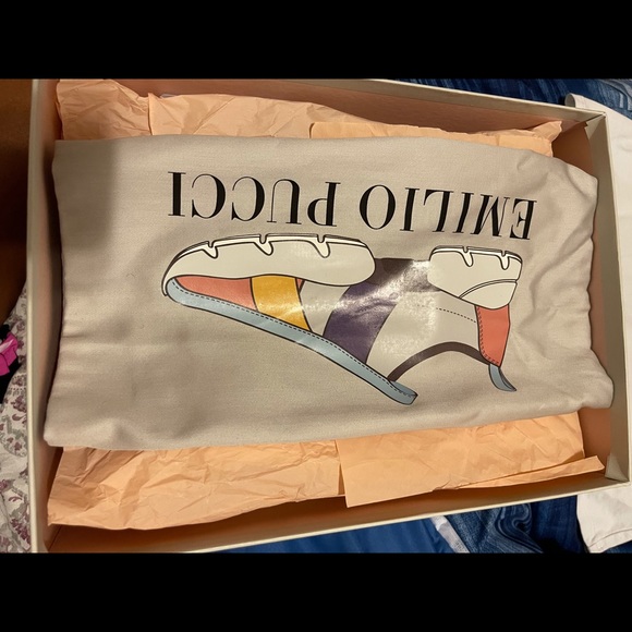 Emilio Pucci Strap Detail Sneaker - Picture 4 of 6